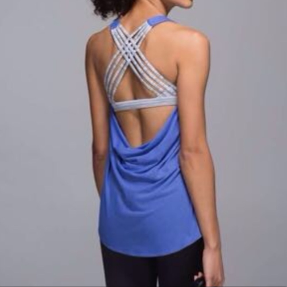 Lululemon tank with built in bra